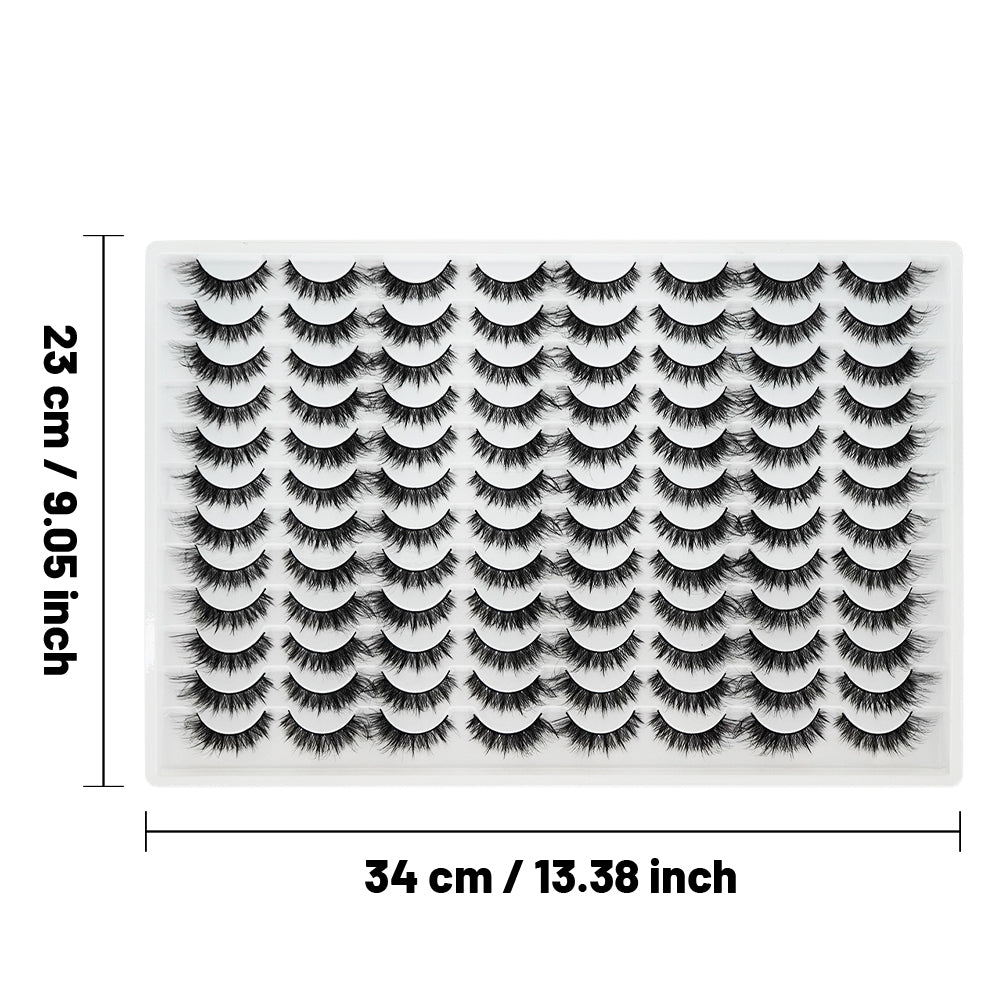 3D False Eyelashes Are Multi-layered, Realistic, Soft And Comfortable